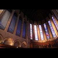 Denver, St. John's Episcopal Cathedral, Orgel und Chorfenster