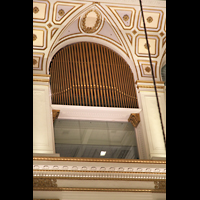 Philadelphia, Macy's ('Wanamaker') Store, Pfeifen der Echo Organ gegenüber der großen Orgel, installiert 1912, später in der Größe verdoppelt