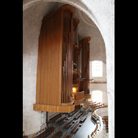 Dresden, Kreuzkirche, Orgel von der Seitenempore aus gesehen