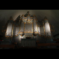 Trondheim, Vår Frue Kirke (Liebfrauenkirche) / Bymision, Orgel mit Spieltisch