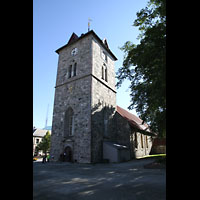 Trondheim, Vår Frue Kirke (Liebfrauenkirche) / Bymision, Turm