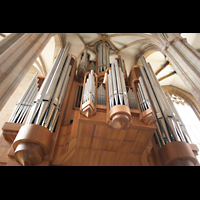 Erfurt, Dom St. Marien, Orgel-Perspektive