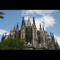 Köln (Cologne), Dom St. Peter und Maria, Chor, Vierungsturm und Haupttürme