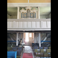 Mhlenbecker Land, Ev. Kirche, Orgelempore