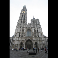 Antwerpen (Anvers), Onze-Lieve-Vrouwekathedraal, Frontansicht
