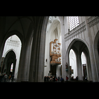 Antwerpen (Anvers), Onze-Lieve-Vrouwekathedraal, Blick zur Transeptorgel