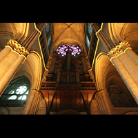 Reims, Cathédrale Notre-Dame, Orgelempore