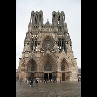 Reims, Cathédrale Notre-Dame, Fassade