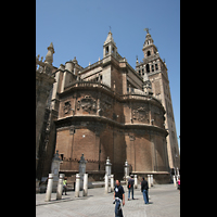 Sevilla, Catedral, Auenansicht mit Giralda