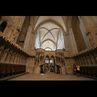 Naumburg, Dom, Westchor mit Wendeltreppen im Westlettner