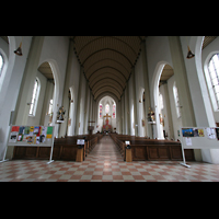 Salzburg, St. Andr, Kirchen-Innenraum