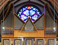 Berlin - Steglitz, Dreifaltigkeitskirche Lankwitz, Orgel / organ