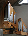 Berlin-Reinickendorf, Kirche am Seggeluchbecken, Orgel / organ