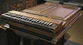 Berlin (Tiergarten), Musikinstrumenten-Museum - Regal, Orgel / organ