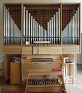 Berlin (Wilmersdorf), Schwedische Kirche, Orgel / organ