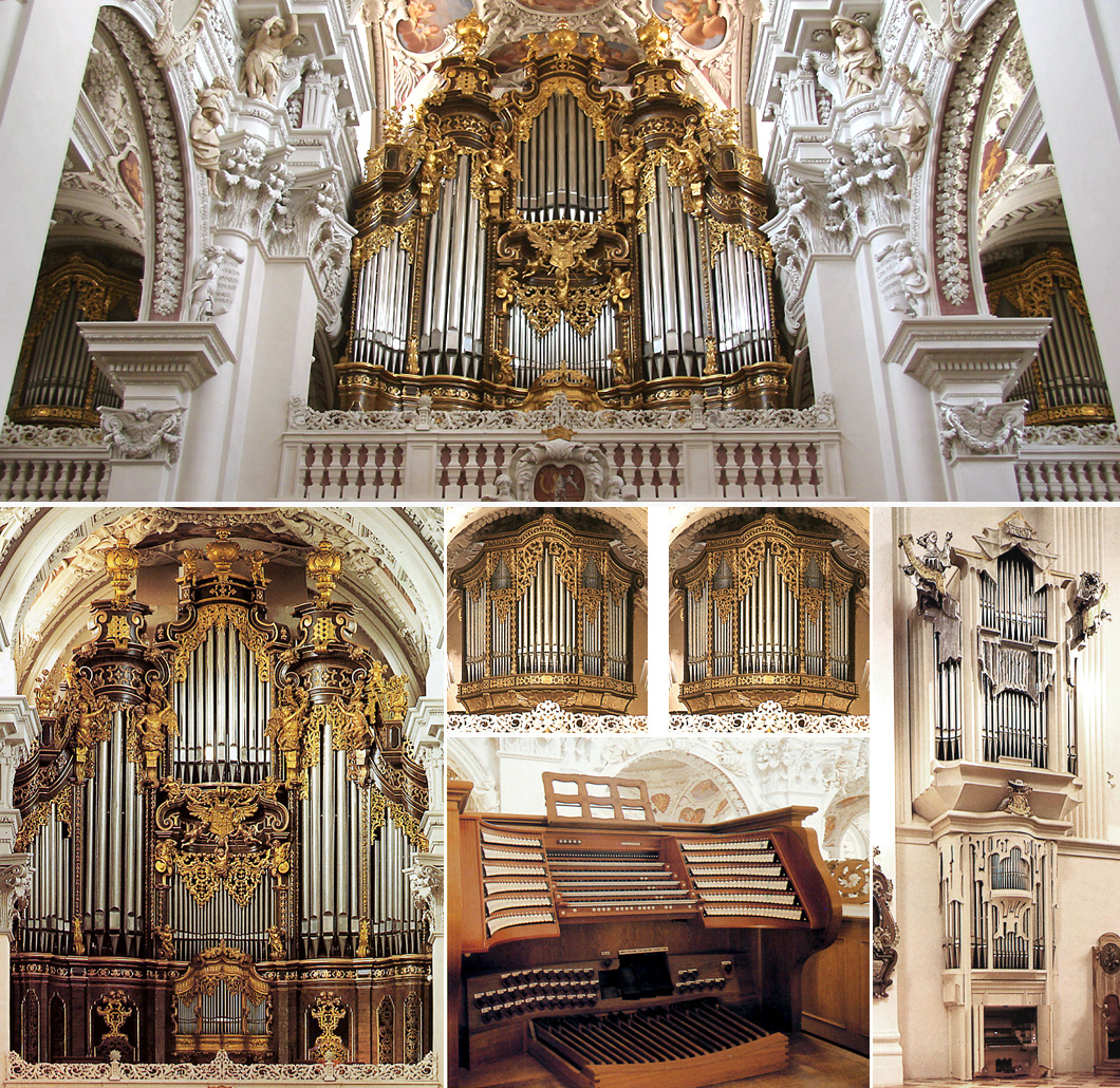 Orgelpfeifen Passauer Dom